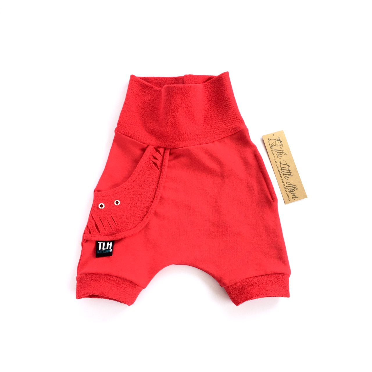 Red Harem Shorts