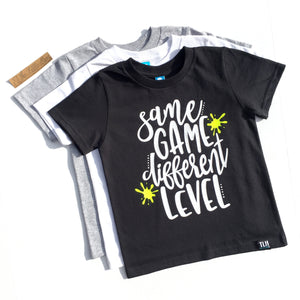 SAME GAME DIFFERENT LEVEL Tee